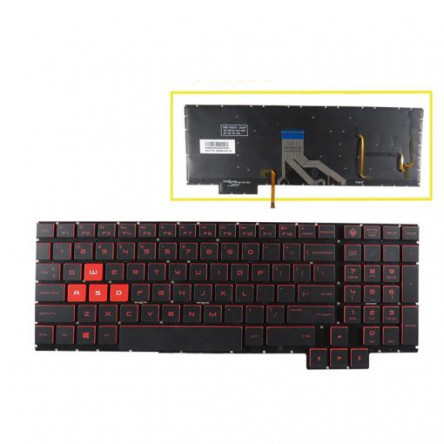 BÀN PHÍM HP OMEN 15-CE000, 15-CE012NL 15-CE013NL 15-CE014NL, 15-CE037NO, 15-CE038NO, 15-CE082NO